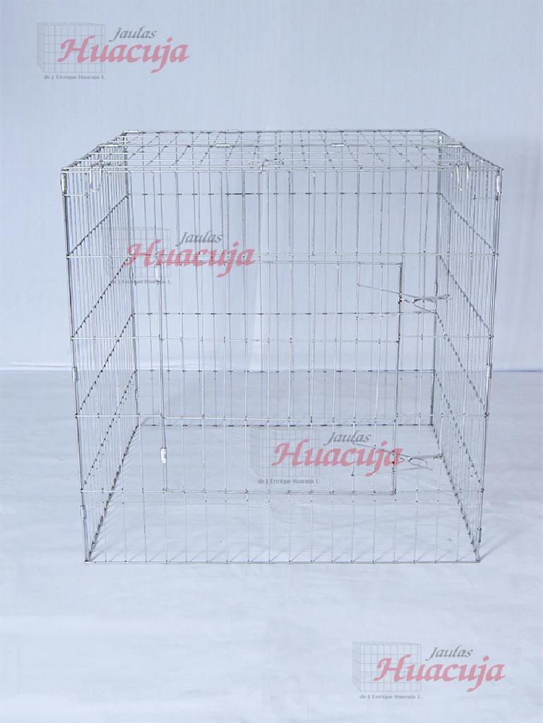 Pqte. de 10 Rascaderos de 60x60 Cerrado con Puerta